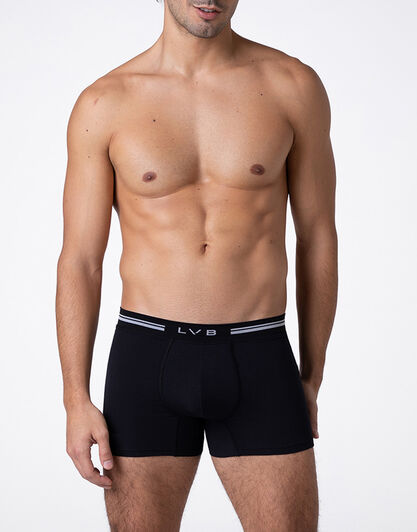 Boxer Comfort 360 Stretch Cotton, nero,  Boxer Comfort 360 Stretch Cotton, nero, , LOVABLE