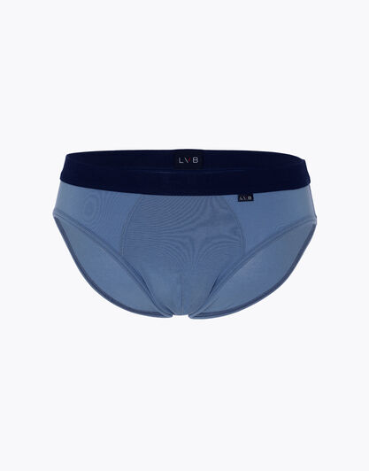 Slip uomo in cotone modal, denim blu, , LOVABLE