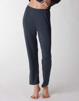 Pantaloni del pigiama in viscosa elasticizzata, blu, , LOVABLE