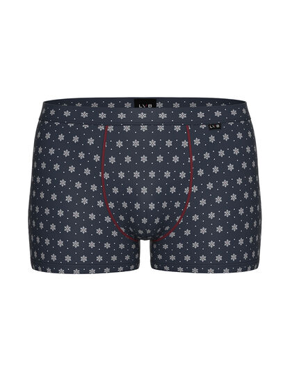 Boxer Classic Cotton Modal, stampa neve, , LOVABLE