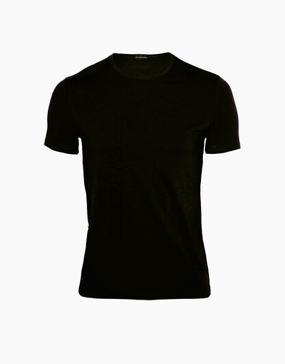 T-Shirt girocollo Cotton Stretch in cotone elasticizzato, nero, , LOVABLE
