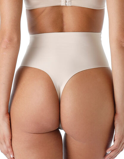 Guaina Perizoma Vita Alta modellante Smooth Shaping in microfibra, skin, , LOVABLE
