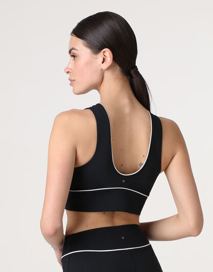 Reggiseno Sportivo Crop Top Active Comfort, nero, , LOVABLE