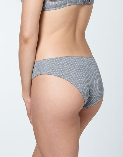Slip in cotone elasticizzato, grigio, , LOVABLE