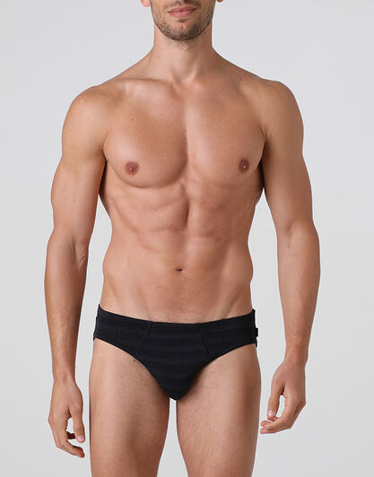Slip uomo in micromodal, nero,  Slip uomo in micromodal, nero, , LOVABLE