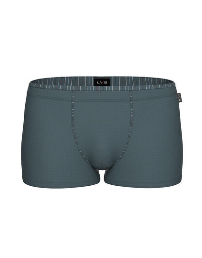 Boxer Rephined Cotton Modal, verde melange, , LOVABLE