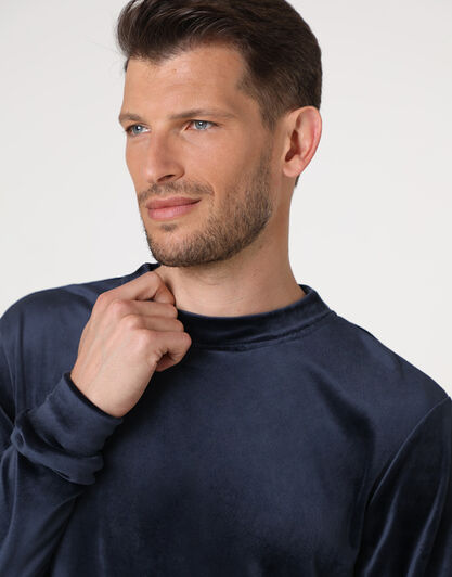 Homewear in Ciniglia, blu notte, , LOVABLE