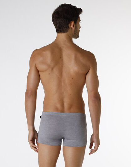Boxer Micromodal Fil a Fil, grigio melange, , LOVABLE