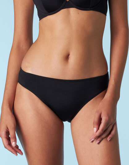 Costume slip midi Essential Micro in microfibra, nero, , LOVABLE