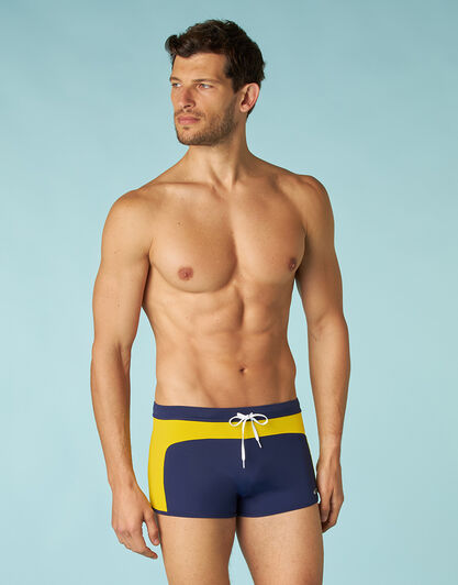 Costume Parigamba RCS indemagliabile, blu navy e giallo, , LOVABLE