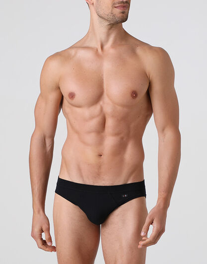 Slip mini Supima Premium Cotton, nero,  Slip mini Supima Premium Cotton, nero, , LOVABLE