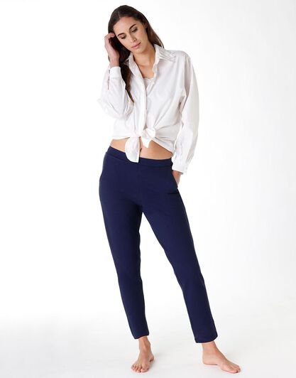City Jogger lungo donna Relax&Go, blu notte, , LOVABLE
