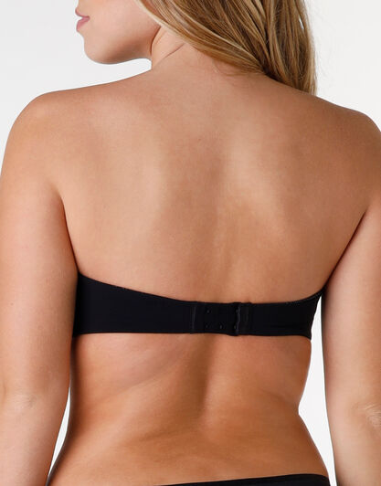 WONDERBRA Reggiseno Push-Up Ultimate Strapeless in microfibra, nero, , LOVABLE