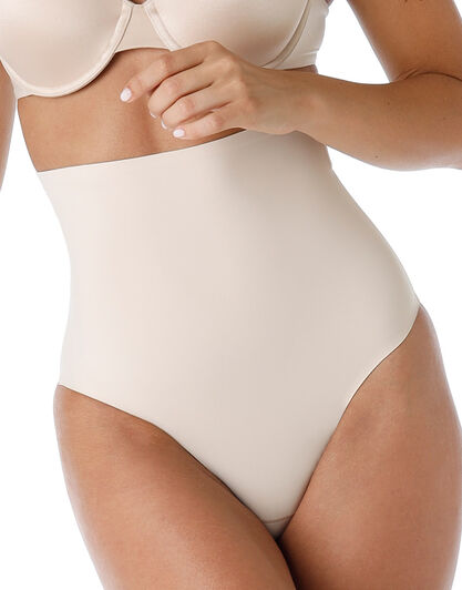 Guaina Slip Vita Alta modellante Smooth Shaping in microfibra, skin, , LOVABLE