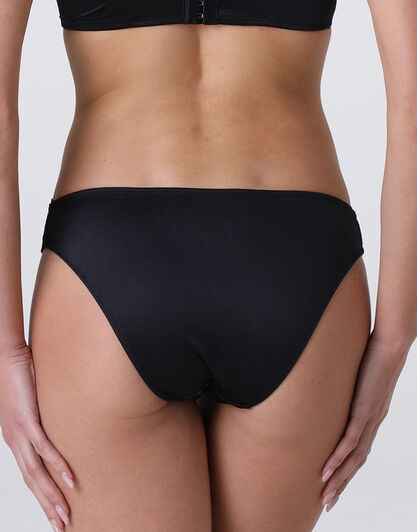 Slip L'Elegance in pizzo e microfibra, nero, , LOVABLE