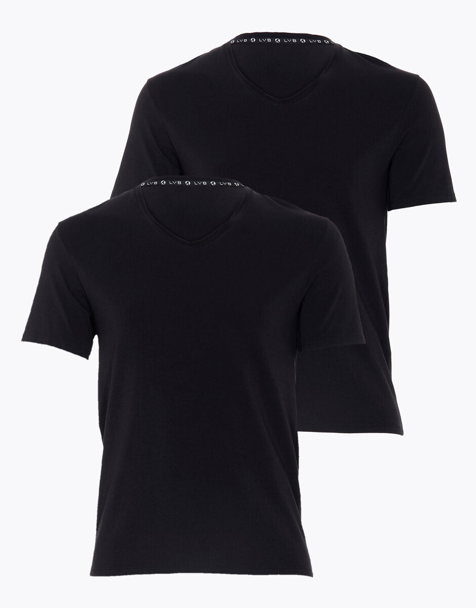 LOVABLE Slub T-Shirt Maglia in Cotton a Girocollo Intimo Uomo 