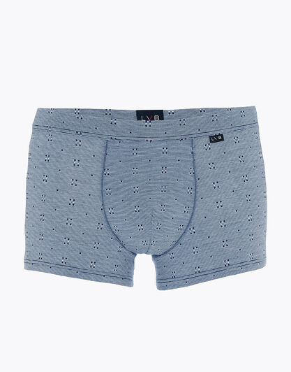Boxer Classic Cotton Modal, azzurro melange, , LOVABLE