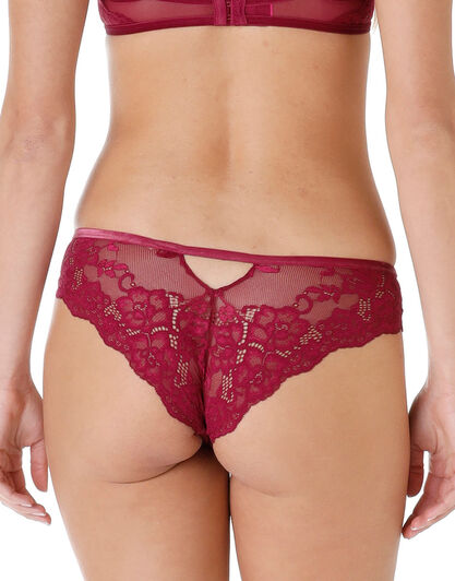 La Senza - Culotte Special Lace in pizzo, ciclamino, , LOVABLE