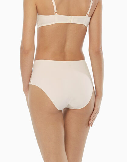 Slip alto, avorio, in pizzo e microfibra, , LOVABLE