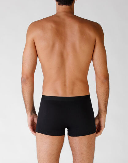 Bipack boxer in cotone elasticizzato, nero, , LOVABLE