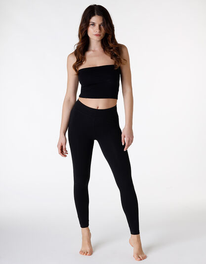 Leggings donna in cotone Relax&Go, nero, , LOVABLE