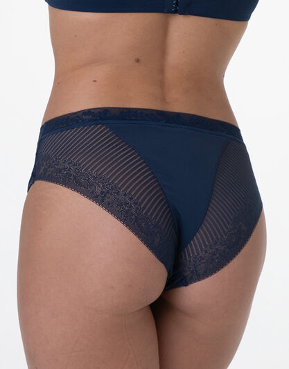 Slip Invisible Exclusive in microfibra, blu notte, , LOVABLE