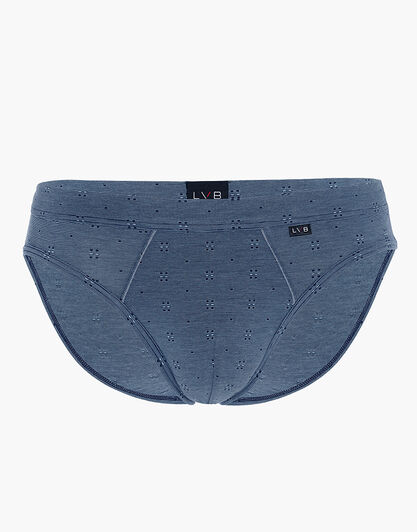 Slip Classic Cotton Modal, blu melange, , LOVABLE