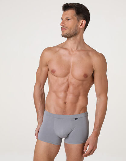 Boxer Casual Cotton Modal, grigio, , LOVABLE