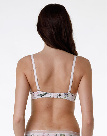 Reggiseno con ferretto My Daily Comfort in microfibra, stampa tropicale, , LOVABLE