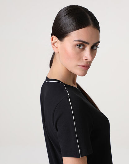 T-Shirt Girocollo Active Comfort Termoregolante, nero, , LOVABLE