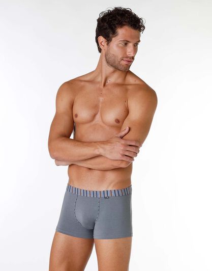 Boxer uomo in cotone modal, antracite, , LOVABLE