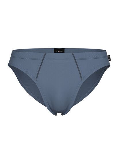 Slip Micromodal Fil a Fil, azzurro jacquard, , LOVABLE