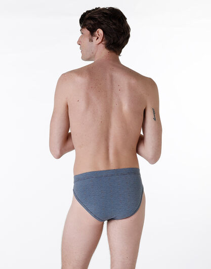 Slip Classic Cotton Modal, blu melange, , LOVABLE