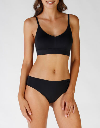 Slip midi Invisi Comfort in microfibra, nero, , LOVABLE