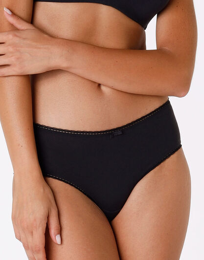 Culotte My Bio Comfort, in cotone biologico certificato, nero, , LOVABLE