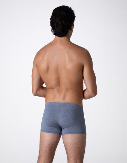 Boxer Micromodal Fil a Fil, azzurro jacquard, , LOVABLE