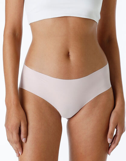 Culotte brasiliano senza cuciture Free Cut Panties in microfibra, rosa, , LOVABLE