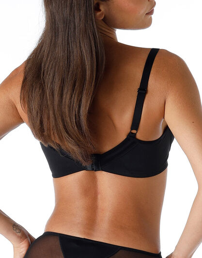 Reggiseno senza ferretto Modern Shaping in microfibra, nero, , LOVABLE