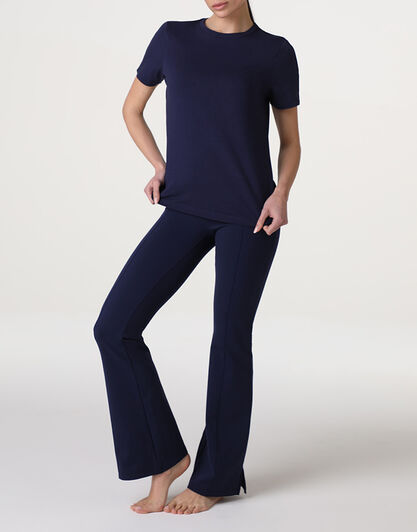 Pantaloni a zampa Active Comfort, blu notte, , LOVABLE