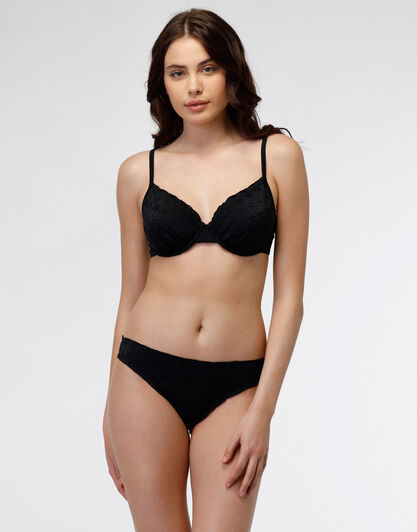 Costume slip midi Sangallo Lace, nero, , LOVABLE