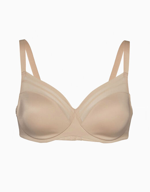 Reggiseno ferretto senza imbottitura Generous New Fit, skin, in