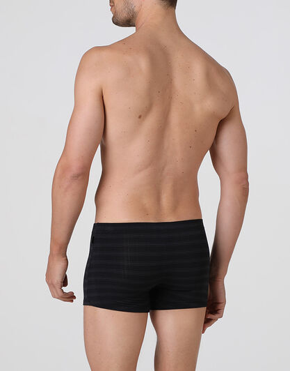 Boxer uomo in micromodal, nero,  Boxer uomo in micromodal, nero, , LOVABLE