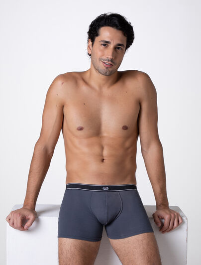 Boxer Rib Cotton Modal, ardesia, , LOVABLE