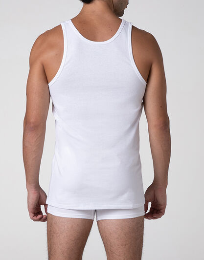 Canotta girocollo Cool Sensation in Stretch Cotton, bianco,  Canotta girocollo Cool Sensation in Stretch Cotton, bianco, , LOVABLE