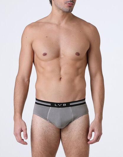 Slip Comfort 360 Stretch Cotton, grigio scuro,  Slip Comfort 360 Stretch Cotton, grigio scuro, , LOVABLE