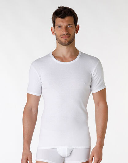T-shirt girocollo Classic Cotton 100% cotone, bianco, , LOVABLE