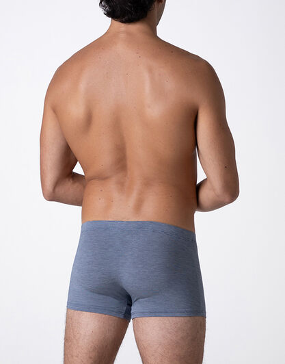 Boxer Micromodal Fil a Fil, azzurro jacquard, , LOVABLE