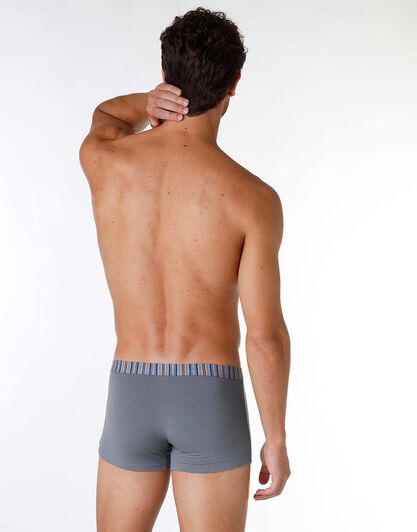 Boxer uomo in cotone modal, antracite, , LOVABLE