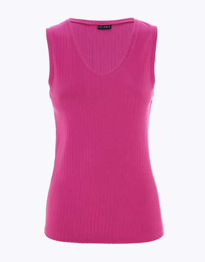 Canotta Basic Soul con scollo a V, rosa sorbetto, , LOVABLE