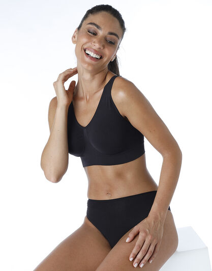 Reggiseno brassière yoga Active Comfort a basso impatto, nero, , LOVABLE